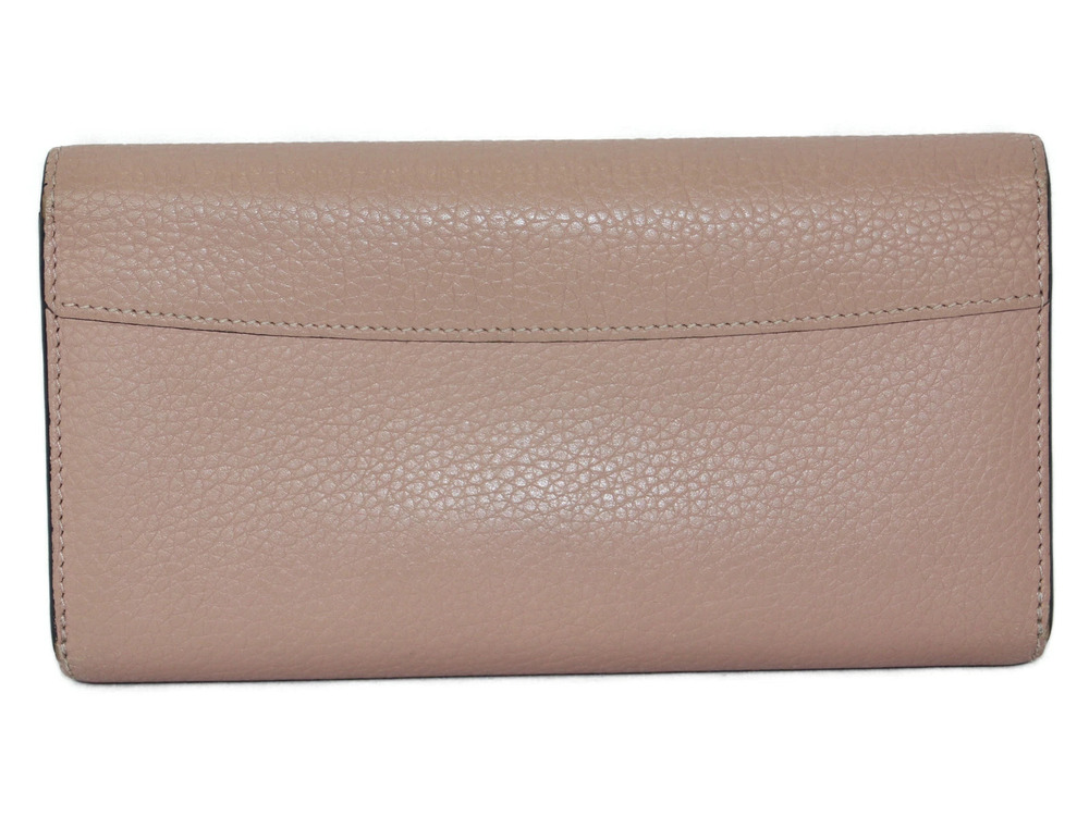 Louis Vuitton Taurillon Magnolia Pink Portefeuille Long Capucines Leather Pink
